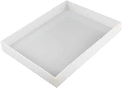 LUNAIZHUO Ölauffangwanne aus PP-Kunststoff, Auslaufsichere Auffangwanne, Ersatz für Hundekäfig Wand, Organizer-Zubehörwanne für Labore, Wohnungen, Küchen, Fabriken(60x35x5cm/24x14x2in)