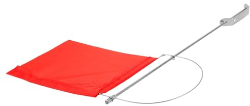 Cabilock Drapeau de Direction du Vent Marine 130X110 MM Résistant à la Pluie Indicateur Extérieur pour Yacht Accessoire Léger et Solide pour Navigation de Plaisance