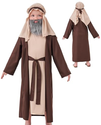 Rollspelsdräkter | Arabisk Scenklädsel För Uppträdanden Och Föreställningar - Cosplaykläder för Äldre Karaktärer,Lämplig För Tonåringsmän Till Fest Uppträdande Scen