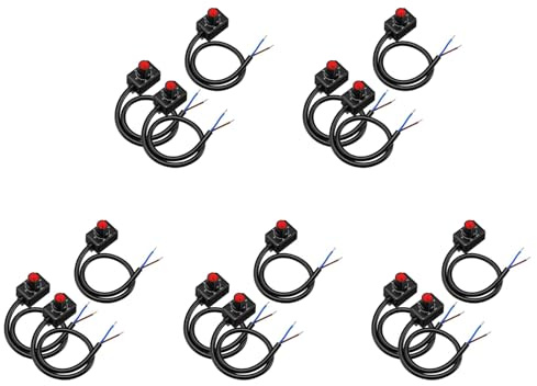 Uikdjgu Dimmer LED un Manopola DC 0/1-10V, Dimmer Passivo un Bassa Tensione PWM Dimmer per Driver LED Elettronico Dimmerabile 0-10V o 1-10V 15 Pz