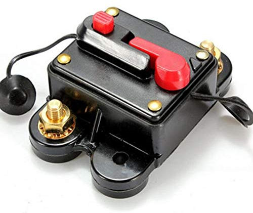 Kfz Sicherungshalter Kfz Sicherungen Set Blade-Sicherungen Circuit Breaker Glas Sicherungen Inline-Sicherungshalter 80A,One Size