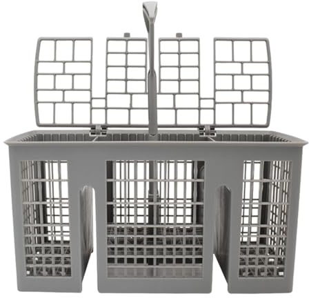 Gacqpli Panier De Lave Vaisselle, Porte Couverts pour Lave Vaisselle, Poignée Amovible, avec Différentes Marques