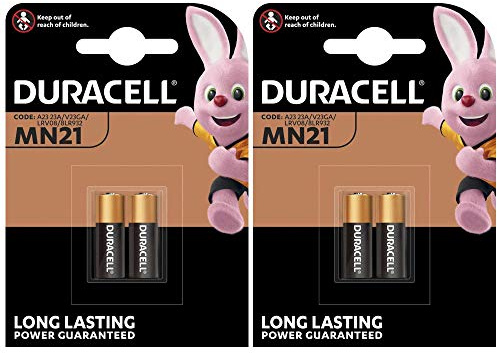 Duracell Lot de 2 Piles MN21 2 Packs