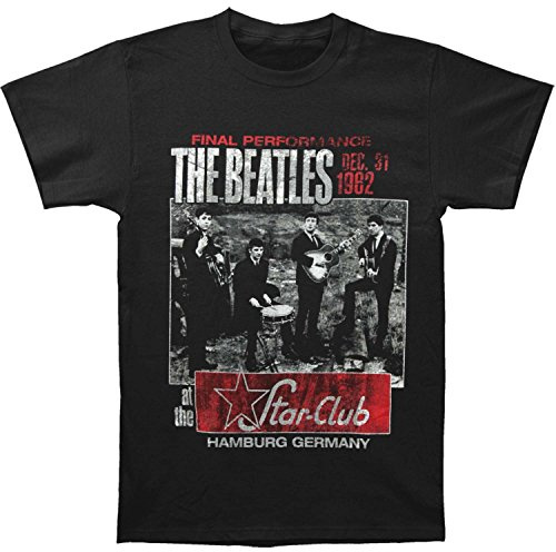 Sconosciuto Star Club, Short Sleeve Uomo, Nero (Black), L