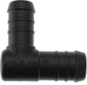 WamSter L Schlauchverbinder 90 grad Winkel -Stück Pipe Connector 18 mm 16 mm Durchmesser
