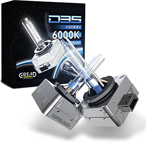 Gread D3S bruciatore allo xeno 2pcs - 6000k 35W - per lampada faro auto Xenon si adatta perfettamente e lunga durata bianca