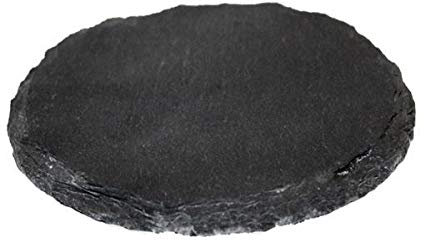 Kerzenteller Schiefertafel, Schieferplatte, rund Ø 15 cm