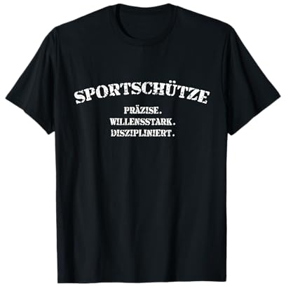 Sportschütze Hobbyschütze Geschenk Spruch Schießsport T-Shirt