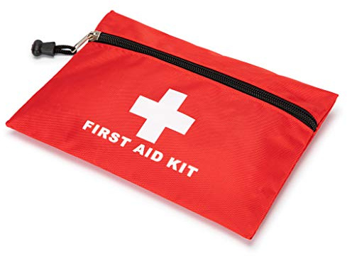 PAXLAMB Erste-Hilfe-Tasche, leer, rot, Erste-Hilfe-Tasche, klein, klein, für Notfall, Wandern, Rucksackreisen, Outdoor, Camping, Reisen, Auto, Radfahren (1)