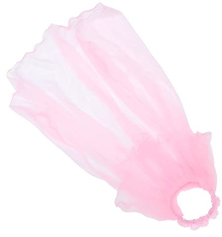 LALAFINA Blumenkranz Schleier Haarband Für Junge Mädchen Einfache Girlande Mit Zartem Tüll Elegantes Haarschmuck Für Mädchen Für Feste Hochzeiten Und Besondere Anlässe