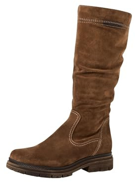 Tamaris Bottes longues pour femme 1-25606-45 - Bottes hautes - Marron - Pointure 38 EU, marron, 38 EU