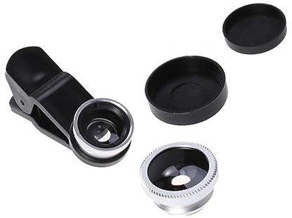 HOMSFOU Hervorragendes 0 67-Fach-weitwinkel-makroobjektiv Für 180-grad-fischaugen-clip-objektiv – Vollständige Kompatibilität
