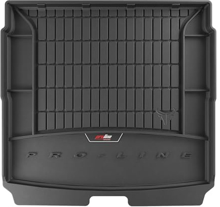 FROGUM ProLine 3D Gummimatte Exklusive Auto Kofferraummatte Kofferraumwanne mit Logo für Cupra Tavascan ab 2023 | Bequemer Organiser | Die höchsten Kanten | Elegantes Design