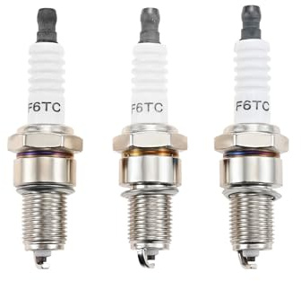 3-teiliges Zündkerzen-Set for Rasenmäher, passend for F6TC, F6RTC, RN9YC, N9YC, RN9YCC, GX160, GX200, GX270 Kleinmotoren