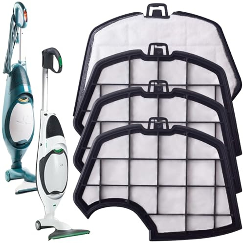 NAMAI - Set di 4 Filtri Compatibile con Folletto VK140/150 (4 PZ) | Ricambio Compatibile, Sicuro, Resistente e Durevole, Sostituzione Semplice, Prestazioni Stabili