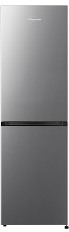 Fridgemaster MC55251DS 182cm 50/50 No Frost Fridge Freezer - Silver - D Rated