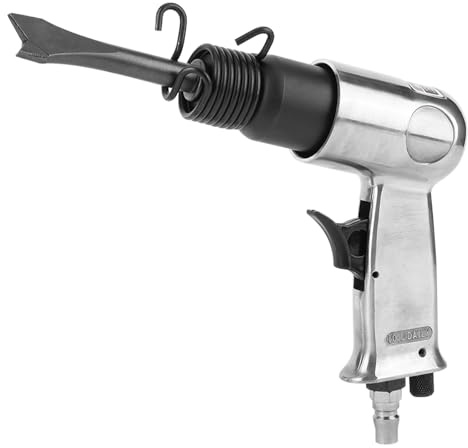 Introti Kit martello pneumatico da 150 mm con 4 scalpelli per pala pneumatica