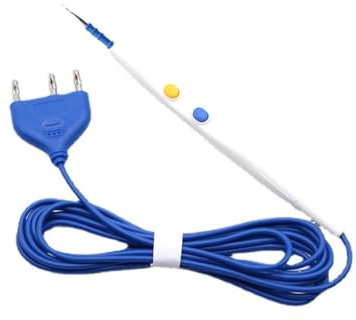 Jnchdghwa Penna per Elettrochirurgia ESU Ad Alta Frequenza LEEP, Penna per Bisturi Elettrico Unipolare, 10 Pezzi, Matita Chirurgica Monouso