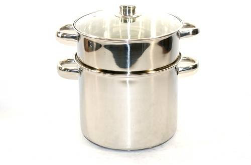 COUSCOUSSIER HORA - 24 CM - 9 L - ACIER INOX INDUCTION A07-8426