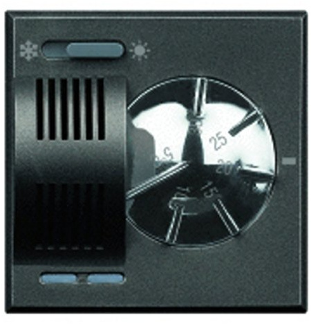 Termostato Axolute scuro - HS4442 - termostato condizionatore 230V