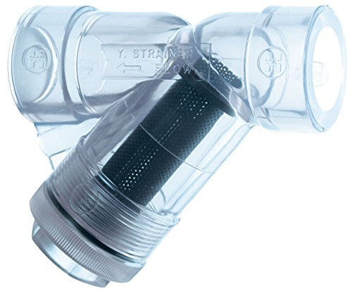 Hayward YS00125S Crépine en Y en PVC transparent avec joints toriques FPM, 3,8 cm