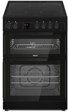 Altimo CEDC602B 600mm Double Oven Cooker with Ceramic Hob