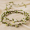 Guirnalda de Flores Pelo - Accesorio de Cabello Perfecto para Mujeres con Flores y Guirnaldas - Corona Elegante y Atractiva para Boda y Ceremonia