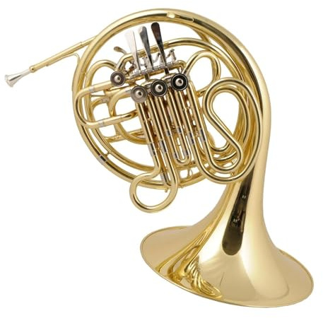 Bb Waldhorn Professionelles Leistungstyp 4 Tasten Doppel Waldhorn Musikinstrument EB Ton