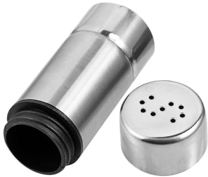 CIYODO Saliere e Pepiere in Acciaio Barattolo Per Condimenti Dispenser Per Contenitore Per Spezie Da Cucina Bottiglia Per Conservare Spezie