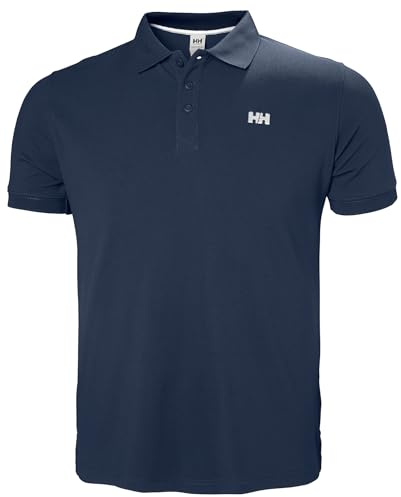 Helly Hansen Hombres Driftline Polo, Azul Marino, 3XL