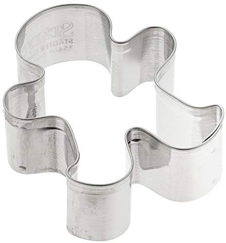 Stampini per Biscotti a Forma di omino di Pan di Zenzero, in Acciaio Inox., Acciaio Inossidabile, Stainless Steel, 5,5 cm