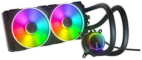 Fractal Design Celsius+ S28 Prisma PWM ARGB 280mm Silent Performance Slim Radiator AIO CPU Liquid/Water Cooler