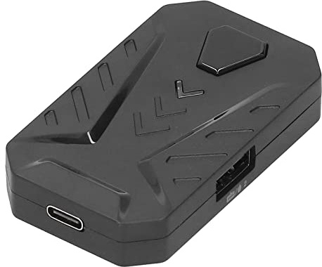 Game Controller Konverter mit Kostenlosen Einstell Knöpfen, Schnellerer Übertragungs Geschwindigkeit, Tastatur und Maus Adapter für Videospiel Konsolen Geeignet für PS3/PS4/PS5/Xbox360/Xbox One