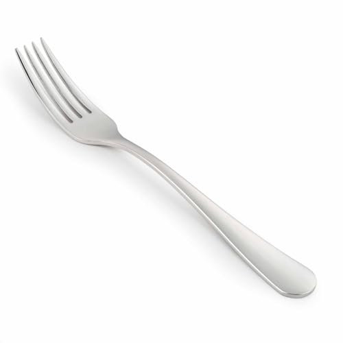 Arcos Serie Lisboa - Tenedor de Mesa - Monoblock de una pieza en Acero Inoxidable 18/10 y 200 mm - Color Plata