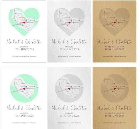 Personalised Anniversary 'Where It All Began' - Metal Wall Sign Plaque