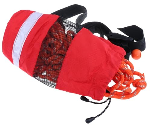 Ronyme Corde Flottante réfléchissante de Sac de Jet jetable d'eau, Ligne de Jet de Kayak de Natation de canoë de dérive de pêche de Bateau, Corde de 21 m