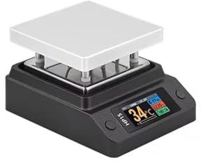 Plaque chauffante intelligente pour le préchauffage et l'entretien, prenant en charge deux modes de fonctionnement de chauffage à température constante et de soudure par reflux, 100 W-US/EU
