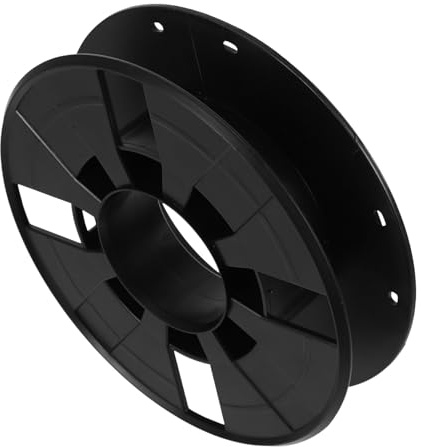 GALPADA Enrouleur de Câble Électrique pour Gestion des Fils Cuivre et Acier 0,25kg en Plastique Noir pour Impression 3d et Usage Mobile