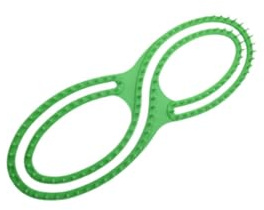 susiodeu Herramienta de tejido ligera y suave de 8 formas. Disfruta tejer fácilmente creando bufandas, chales y accesorios versátiles con diferentes hilos. Herramienta tejido. Tabla para