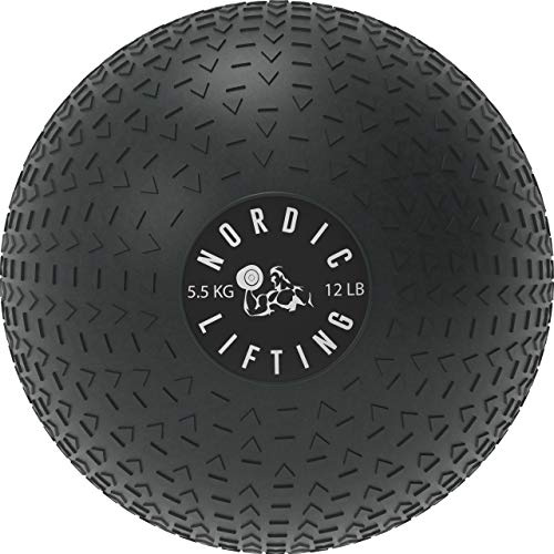 Nordic Lifting Medizin Slam Ball für alle, Fitness, Gesundheit, Training, Abnehmen und mehr (22cm, 5kg)
