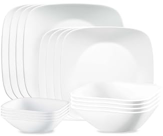 Corelle Vivid White 16-pc. Dinnerware Set