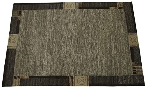 Grau Nepal Teppich Handgeknüpft 100% Wolle Orientteppich 199x293 cm N761