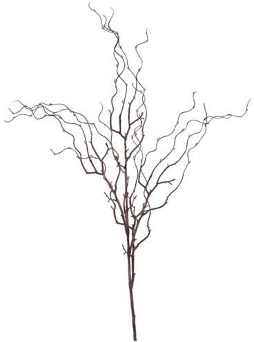Hintyne Künstliche Äste 119,4 cm geweihförmiger Kunststoffzweig Baum Kunstblumen künstliche getrocknete Äste dekorativer Pflanzenzweig für Weihnachtsdekoration