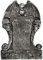 Folat B.V.- Folat Halloween Decoracion Fiesta de Carnaval de HalloweenLápida RIP-Halloween-25 x 36 cm, Color negro (23910)