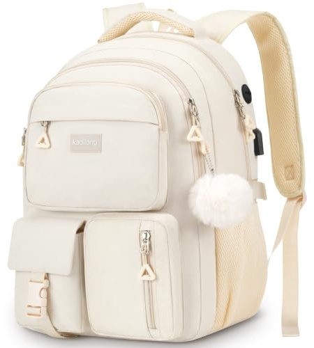 kadilong Mochilas Ordenador Portatil Mujer,Mochila Escolar para Niña Señora Resistente al Agua,Ideal para Estudiantes,Oficina y Pequeños Viajes