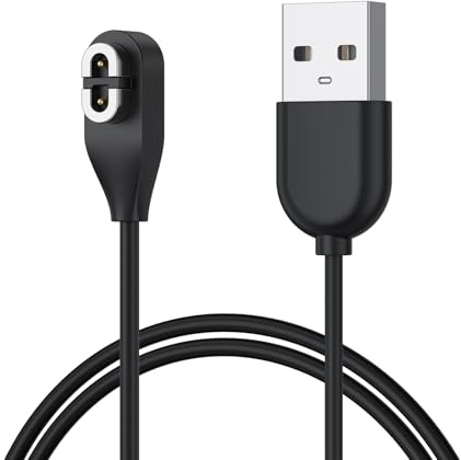 Vancle Charger for Shokz Charging Cable, Magnetic USB Charger compatible for Shokz OpenRun Pro,OpenRun,OpenRun Mini,OpenComm Bone Conduction Headphones, Aeropex AS800 (100cm (USB))