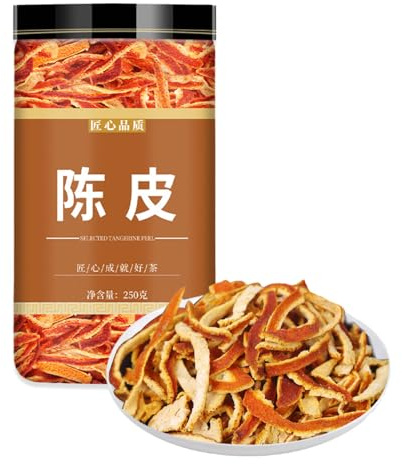 BaiLiSnacky Essiccato Al Biancospino Peeling Arancione Del 250g Tè Del Mandarino Tisana Naturale Puro Arance Del Mandarino Essiccato (Chenpi)