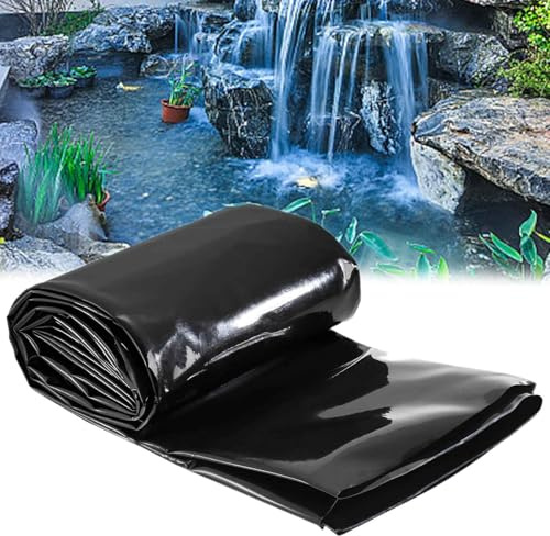 Bâche de bassin préfabriquée de qualité supérieure facile à couper 5 x 8 m, 5 x 10 m, 6 x 6 m, 6 x 7 m, idéale pour les étangs, les cascades, les étangs koï, les jardins aquatiques (3 x 10 m)