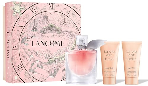 Lancôme La Vie est Belle Eau De Parfum (50ml), Shower Gel & Body Lotion, each 50ml, La Vie est Belle Fragrance Holiday Set (Parfum & Body Care Gift Set)