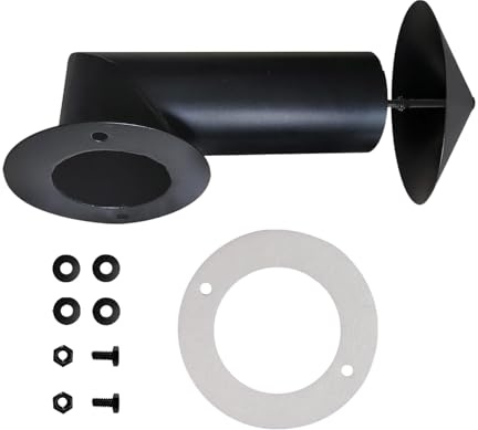 Parrillas de pellets ahumadas, kits de tubos de humo, parrillas de acero inoxidable, chimenea para barbacoa, ahumador, estufa, parrilla de acero inoxidable